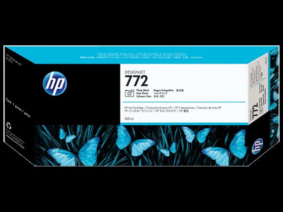 HP 772 cartouche d'encre DesignJet gris clair, 300 ml