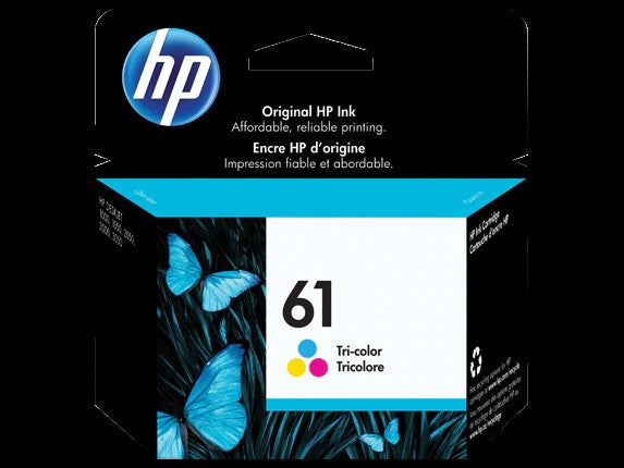 HP 61 cartouche d'encre trois couleurs authentique