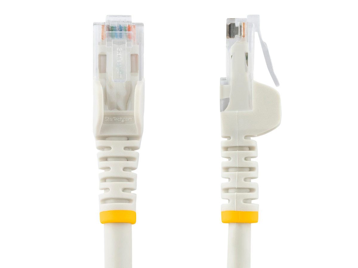 StarTech Network Cable - Cat6, 6 ft, White, PoE 100W