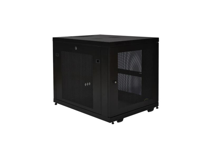 Tripp Lite Rack Enclosure - 12U, Black, Convection Cooling