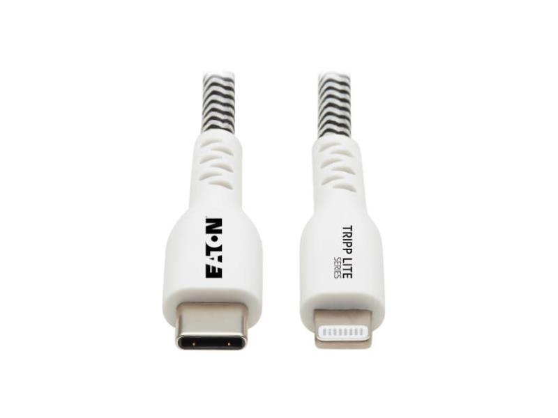 Câble Lightning Tripp Lite ‑ USB-C vers Lightning, Safe-IT, 3 pi, bleu