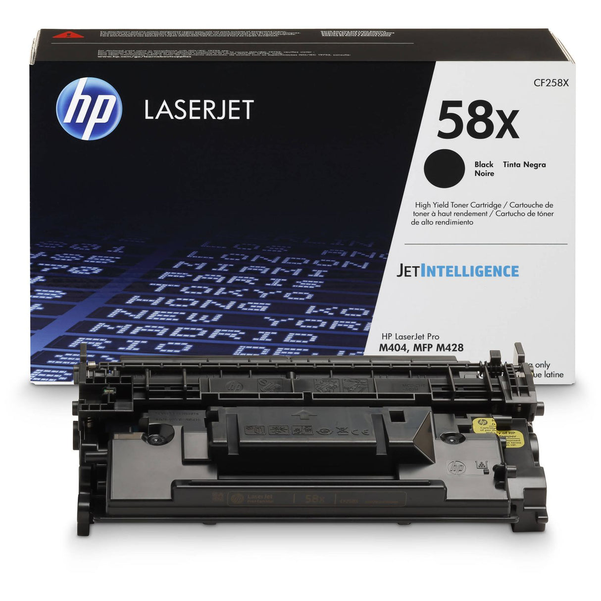 HP 58X Toner noir LaserJet authentique grande capacité