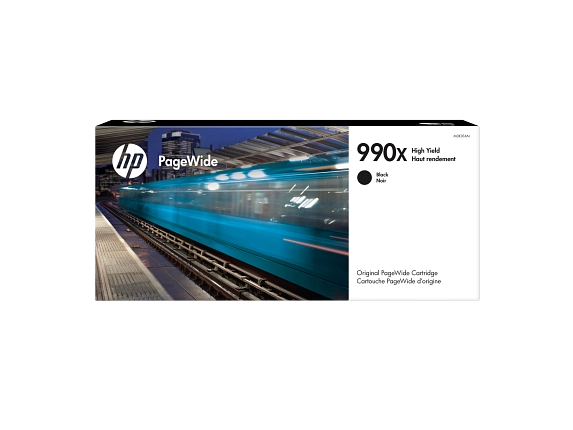 HP Cartouche d’encre noir PageWide 990X grande capacité authentique