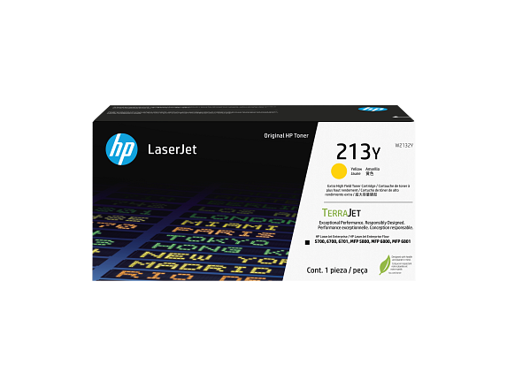 HP 213Y Toner LaserJet authentique Extra-grande capacité Jaune