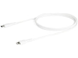Câble Lightning StarTech ‑ USB-C, 1 m, renforcé MFi, blanc