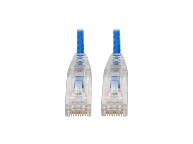 Tripp Lite Network Cable - Cat6 Gigabit Slim UTP, 6 in, Blue