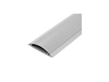 Goulotte de sol StarTech ‑ 6 pi, largeur 2 po, gris, protection câbles