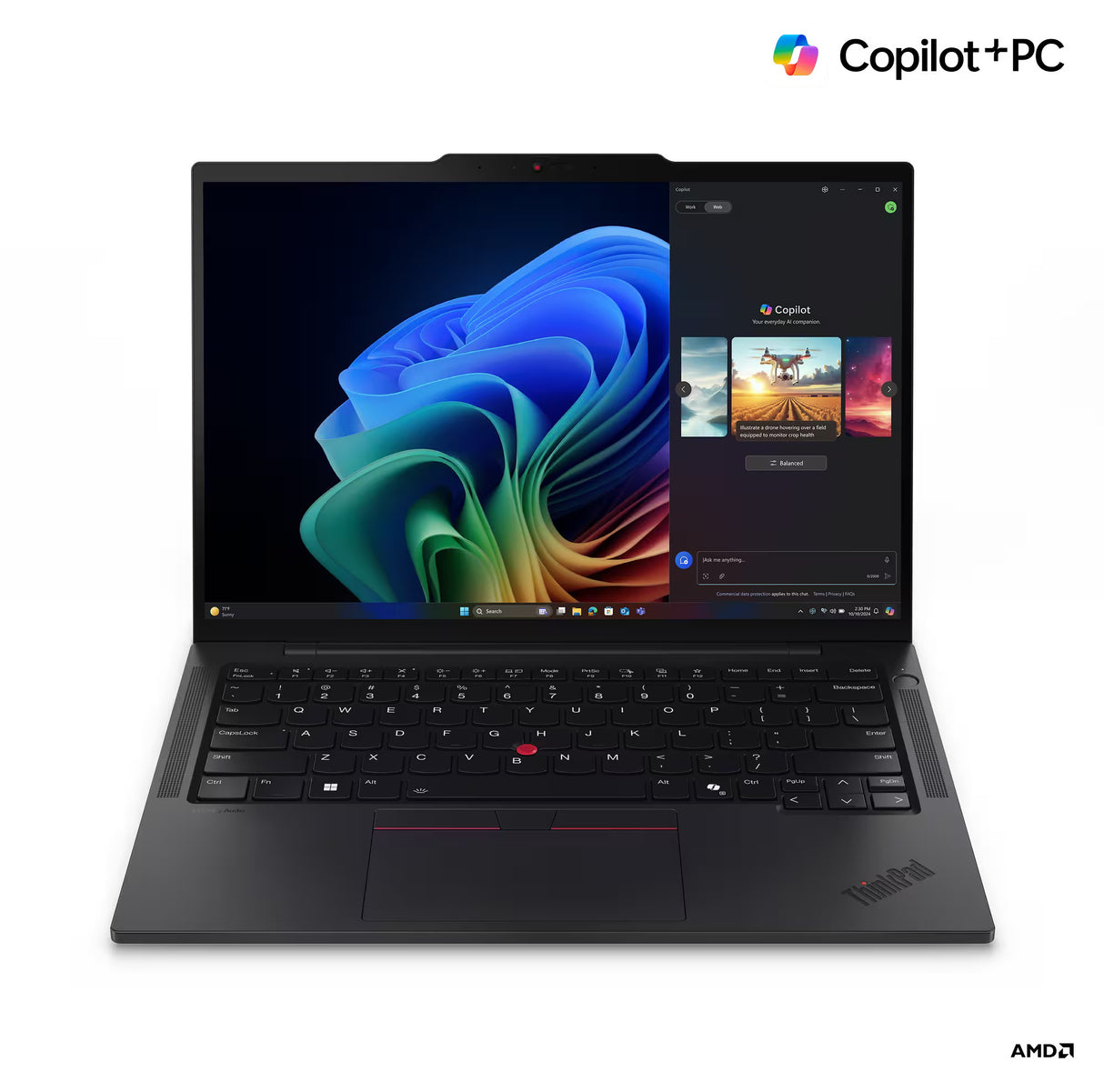 Lenovo T14s AMD G6 Laptop - Ryzen 7 16 GB 512 GB SSD with EN keyboard