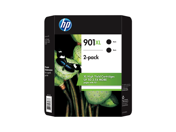 HP 901XL cartouche d'encre noir grande capacité authentique