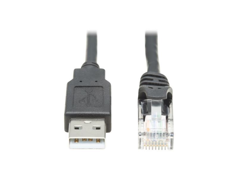 Câble console Tripp Lite ‑ USB-A vers RJ45, Cisco, 250 Kbit/s, 15 pi
