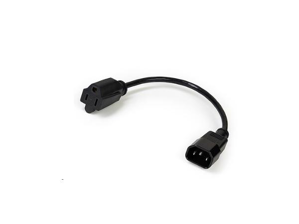 Cordon d'alimentation StarTech ‑ C13/C14, 1 pi, paquet de 10