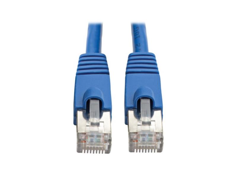 Câble réseau Tripp Lite ‑ Cat6a STP PoE, 15 pi, bleu