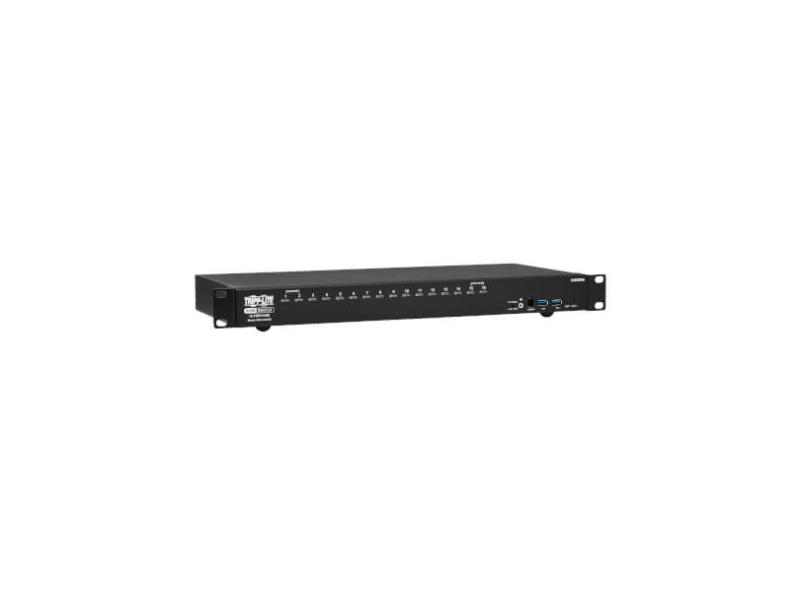 Tripp Lite KVM Switch - 16-Port, HDMI/USB, 4K 60 Hz, 1U