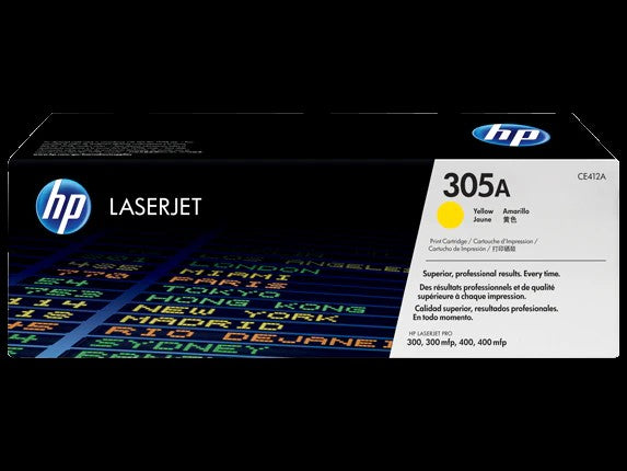 HP 305A toner LaserJet jaune authentique