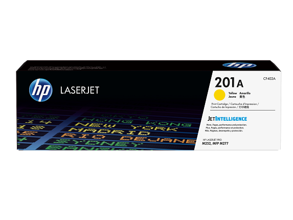 HP 201A toner LaserJet Jaune authentique