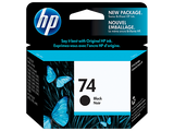 HP 74 Ink Cartridge - Original, Black