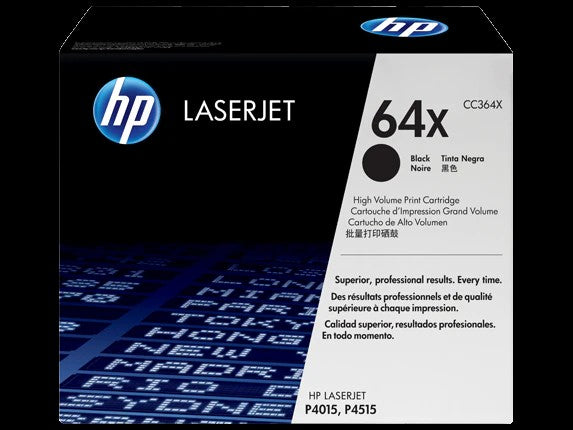 HP 64X toner noir LaserJet grande capacité authentique