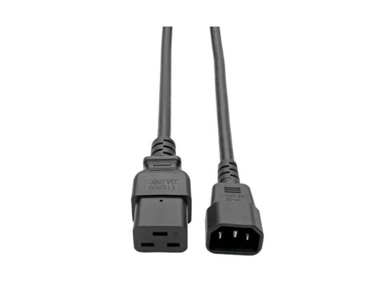 Câble d'alimentation Tripp Lite ‑ C19 vers C14, robuste, 15A, 14 AWG, 6 pi