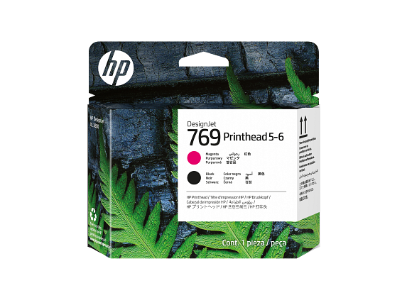 HP 769 Tête d’impression Magenta/Noir 5-6 DesignJet