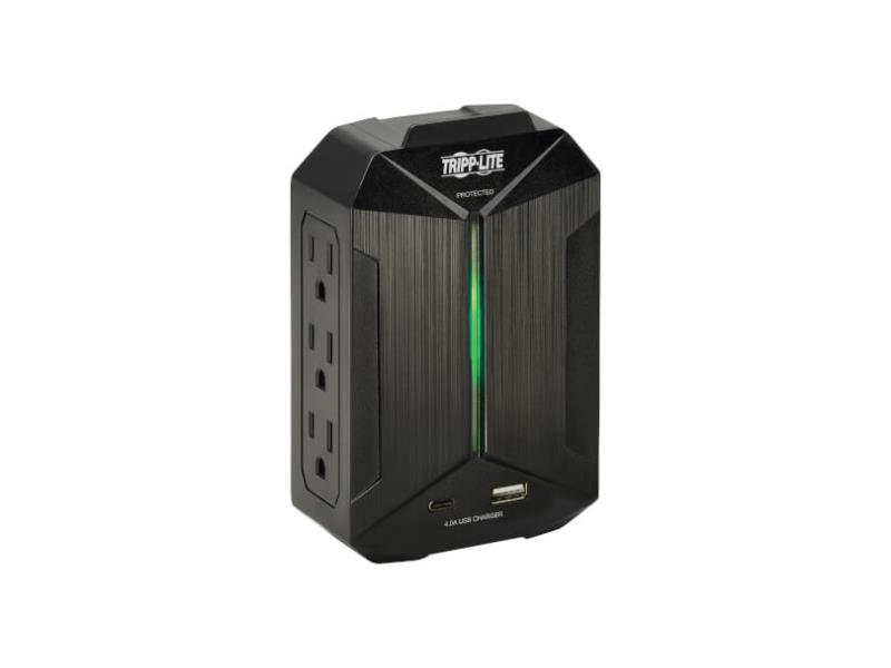 Parasurtenseur Tripp Lite ‑ 6 prises, 2 USB-C, prise directe
