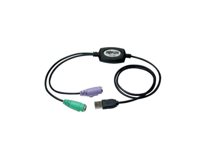 Adaptateur Tripp Lite ‑ USB vers PS/2, clavier et souris