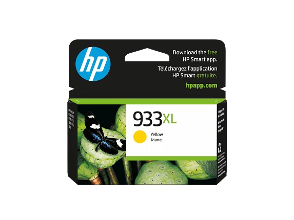 HP 933XL cartouche d'encre jaune grande capacité authentique
