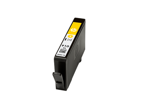 HP 910XL Cartouche d'encre jaune authentique, grande capacité