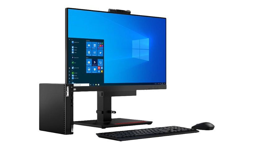 Ordinateur de bureau Lenovo ThinkCentre M75q Gen 2 - Ryzen 5 8 Go SSD 650 Go avec clavier FR-CA