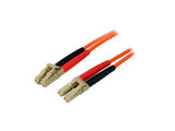 Câble fibre optique StarTech ‑ LC/LC multimode LSZH, 10 m