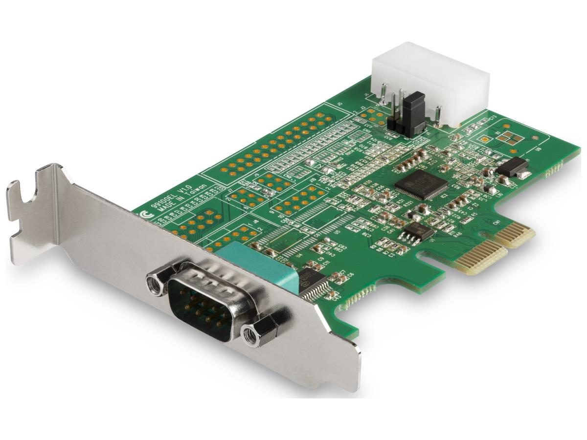 StarTech Serial PCIe Card - 1 Port RS232, Low Profile