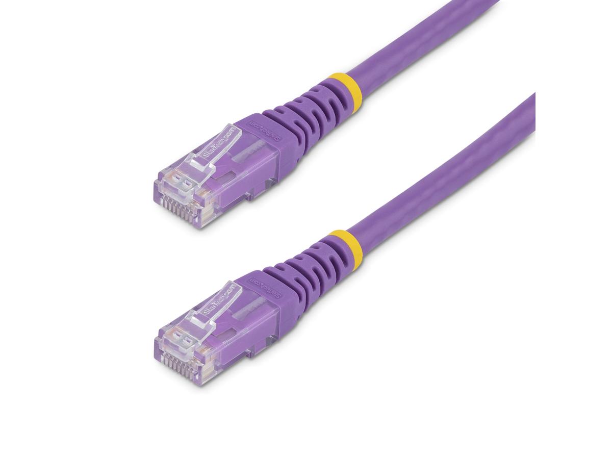 Câble réseau StarTech ‑ Cat6 10 Gbit/s, 6 pi, mauve