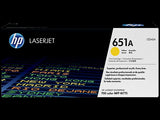 HP 651A Toner Cartridge - Original, Yellow
