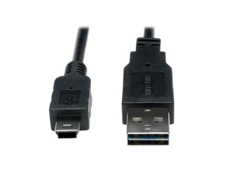 Câble USB Tripp Lite ‑ USB 2.0, A vers Mini-B réversible, 6 pi