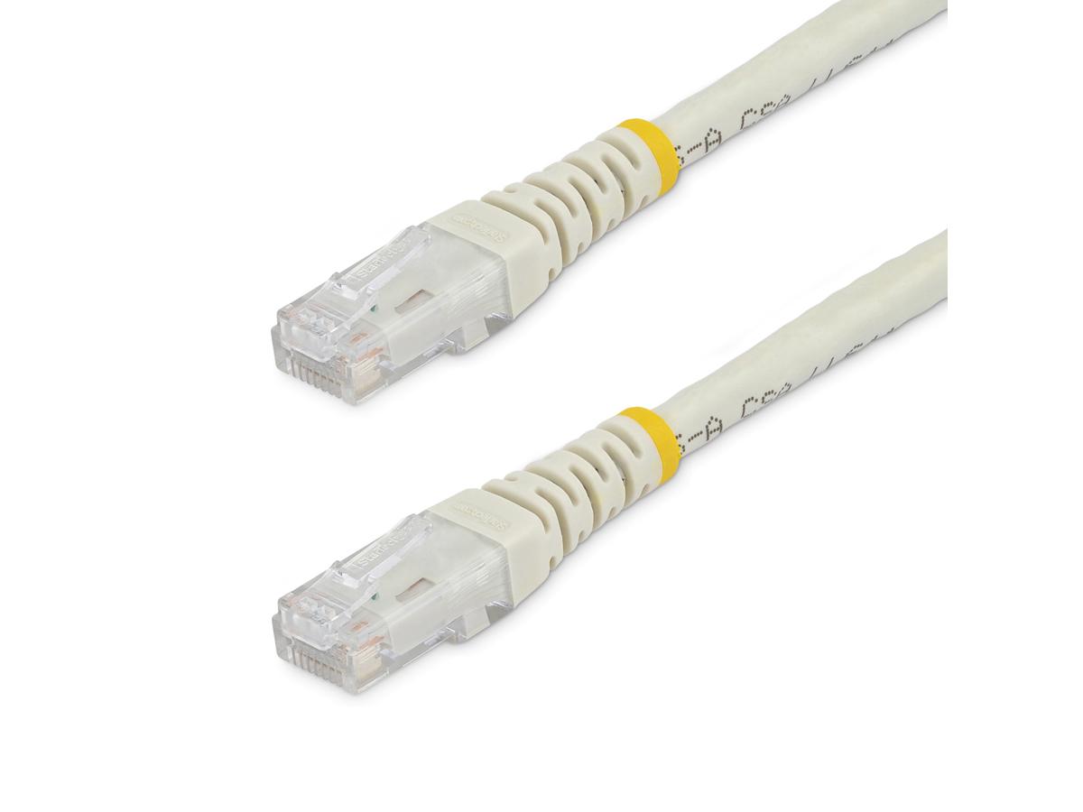 StarTech Network Cable - Cat6 10 Gbps, 4 ft, White