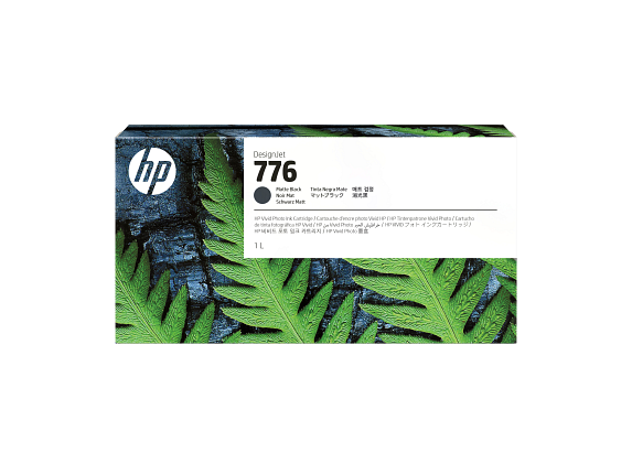 HP 776 Cartouche d’encre noire mate - 1 litre