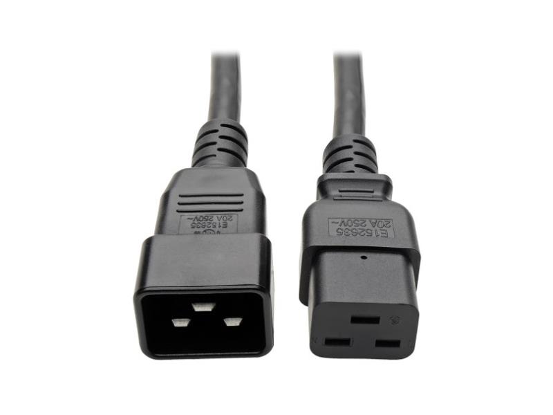 Tripp Lite Power Cord - C19 to C20, Heavy-Duty, 20A, 12 AWG, 6 ft.