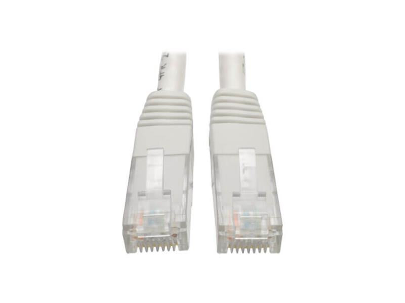 Câble réseau Tripp Lite ‑ Cat6 UTP, 15 pi, blanc