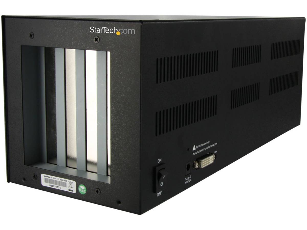 Carte d'extension StarTech ‑ 2 slots PCI + 2 slots PCIe, pour bureau/portable