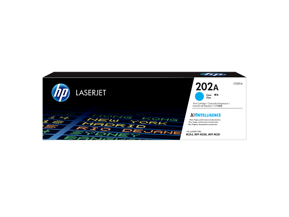 HP Cartouche de toner LaserJet cyan authentique 202A Original