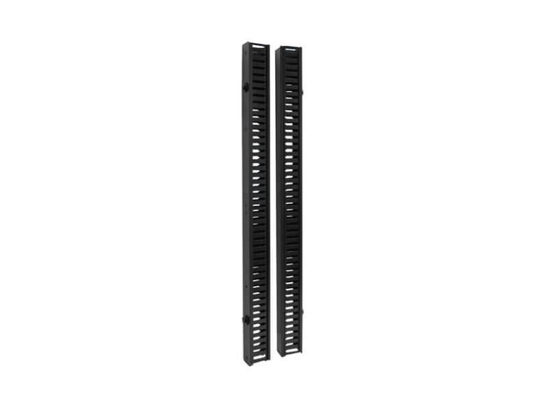 Tripp Lite Cable Manager - Vertical, 6 ft., Double-Duct