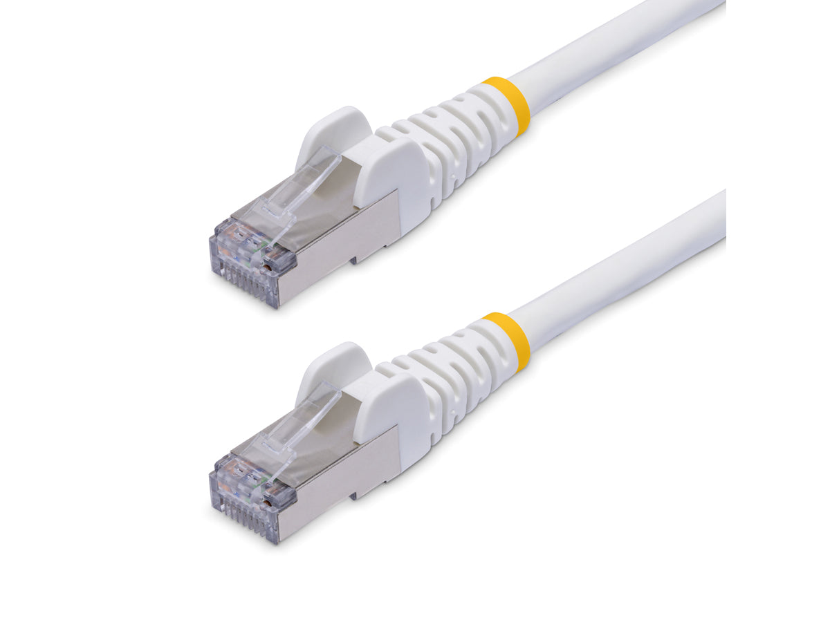Câble réseau StarTech ‑ Cat8 S/FTP 25G/40G, 3 pi, blanc, PoE 100W