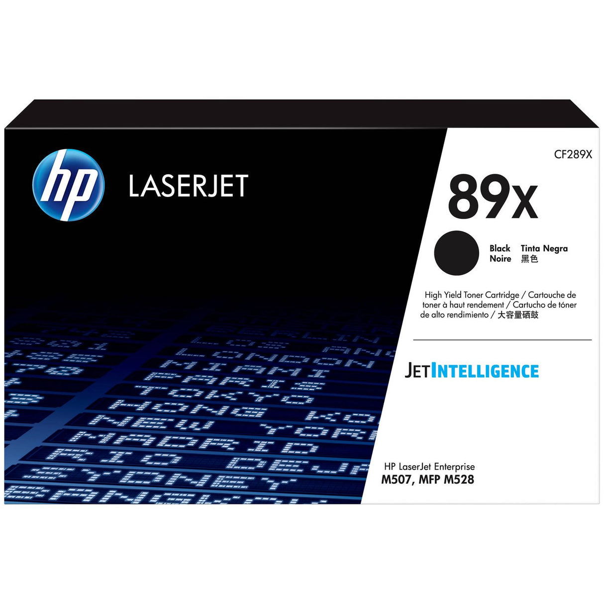 HP Toner noir LaserJet 89X authentique grande capacité
