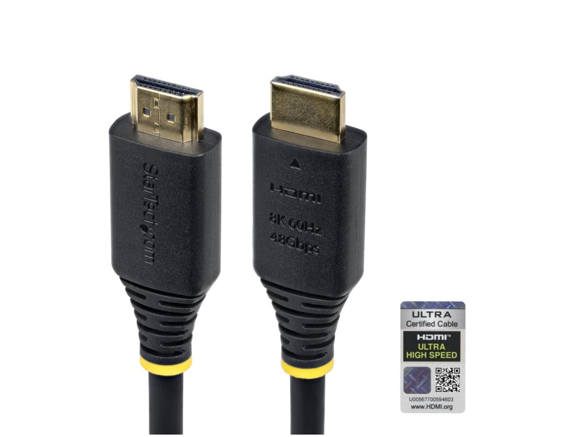 Câble HDMI StarTech ‑ 8K 60 Hz / 4K 120 Hz certifié, 1 m