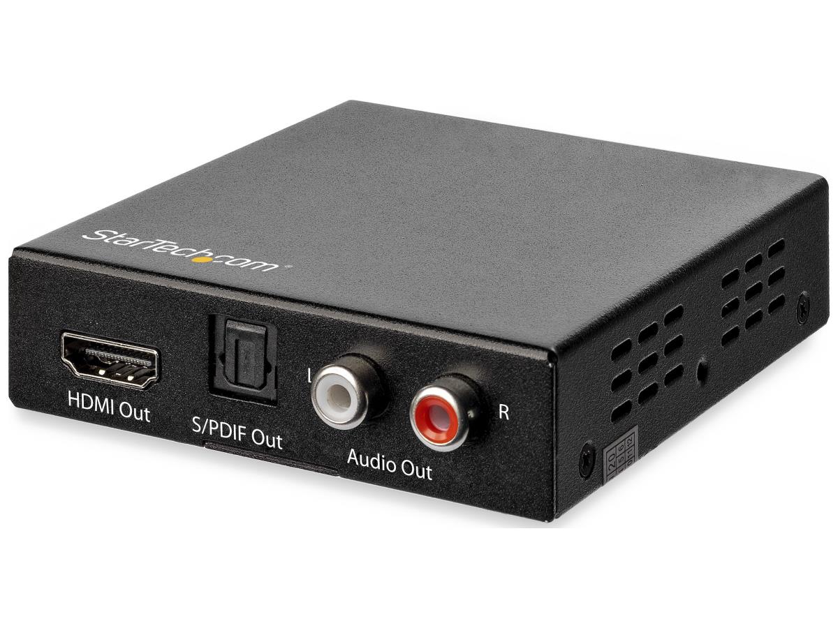 Extracteur audio HDMI StarTech ‑ 4K, optique/stéréo