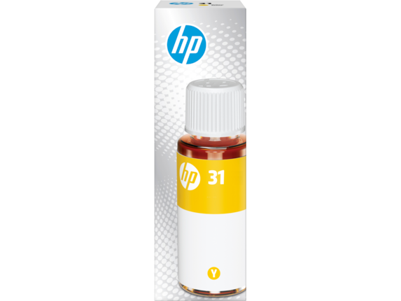 HP Bouteille d'encre jaune authentique 70 mL 31 Original