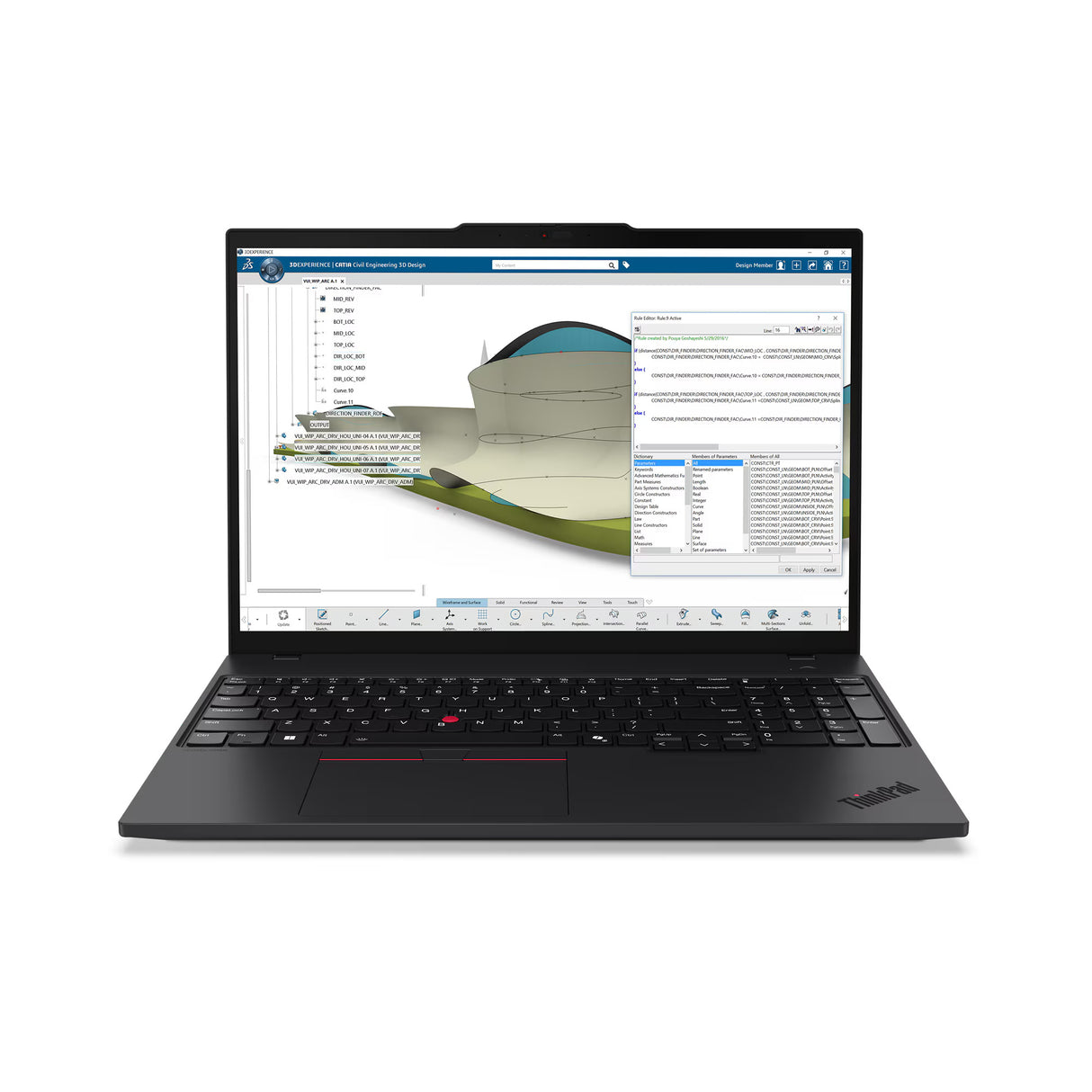 Station de travail portable Lenovo P16s AMD G4 - Ryzen 7 32 Go SSD 512 Go avec clavier FR-CA