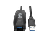 Câble d'extension USB Tripp Lite ‑ USB 3.0 actif, répéteur, 5 m