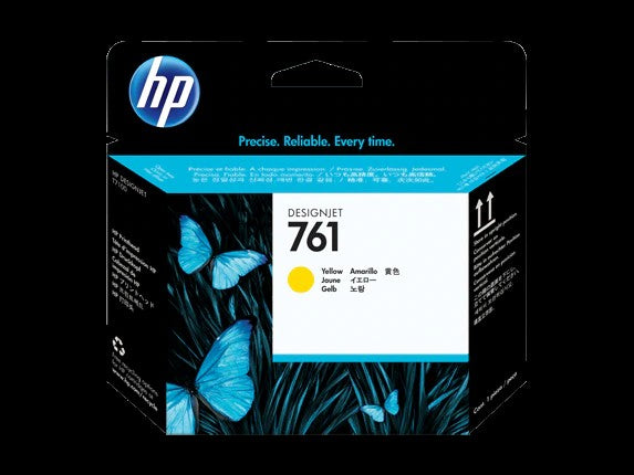 HP 761 tête d'impression DesignJet jaune