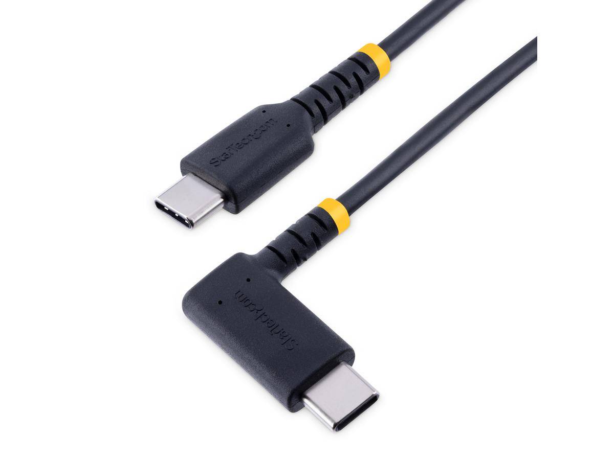 Câble USB-C StarTech ‑ coudé, charge 60W PD, 2 m (6 pi)