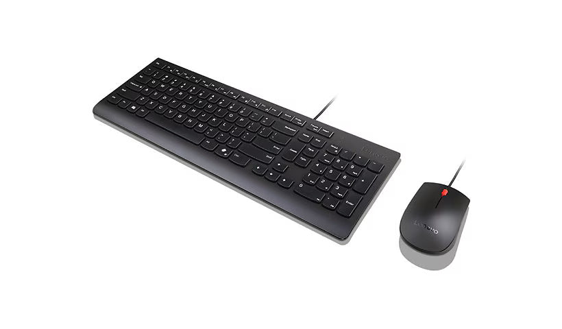 Ensemble clavier-souris Lenovo Essential filaire avec IA FR-CA